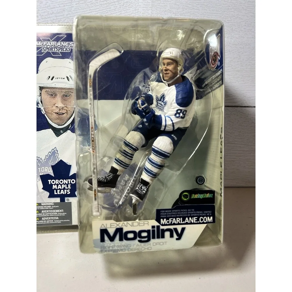 NHL Alexander Mogilny Toronto Maple Leafs McFarlane NHL Series 3 Figure New